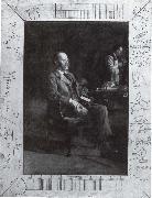 Thomas Eakins Bildnis des Physikers Henry A Rowland France oil painting artist